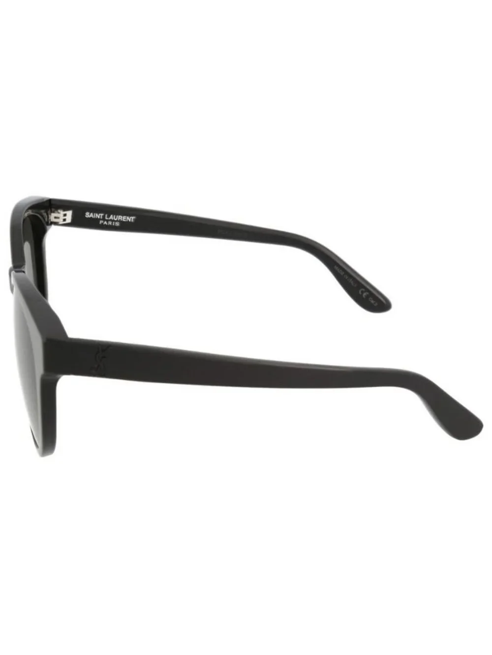 New Saint Laurent Unisex Round/Oval Shiny Black Fashion Designer Sunglasses